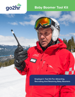 Baby Boomer Tool Kit