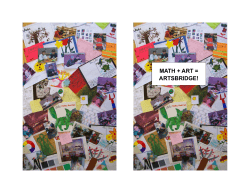 Art + Math = ArtsBridge student book