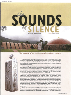 The Sounds of Silence