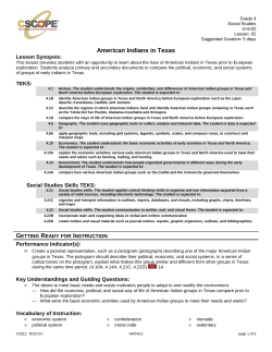 American Indians in Texas