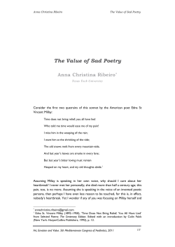 The Value of Sad Poetry