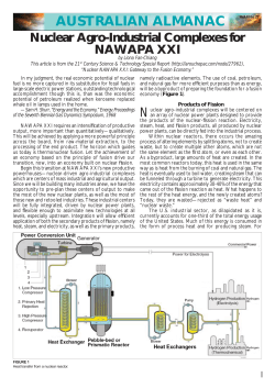 Nuclear Agro-Industrial Complexes for NAWAPA XXIis by Liona Fan