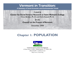 Chapter 1: Population