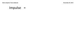 Impulse Blow Gun Demo