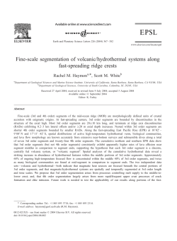 Fine-scale segmentation of volcanic/hydrothermal systems along