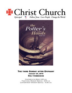 the third sunday after epiphany