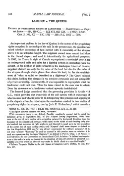 McGILL LAW JOURNAL LACROIX v. THE QUEEN` est Solum