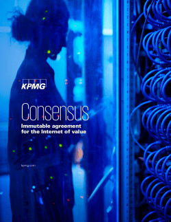 Immutable agreement for the Internet of value