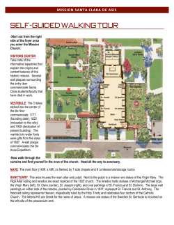 Self-guided walking tour