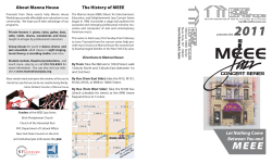 MEEE Concert Brochure