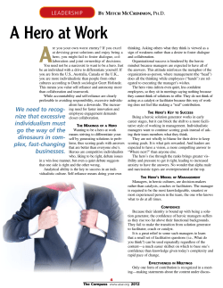 A Hero at Work