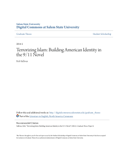 Terrorizing Islam: Building American Identity in the 9/11 Novel