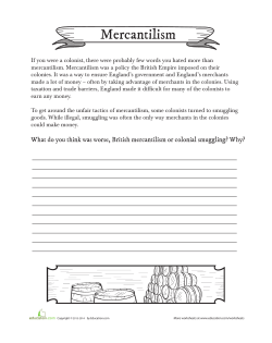Mercantilism
