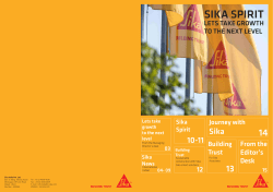 Sika Spirit 2015