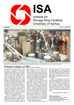 ISA Newsletter 8