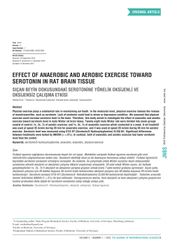 effect of anaerobic and aerobic exercise toward