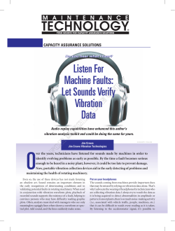 Listen For Machine Faults: Let Sounds Verify Vibration Data