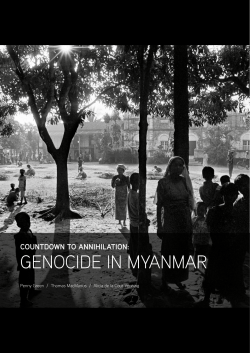 GENOCIDE IN MYANMAR - International State Crime Initiative