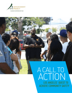 executive summary - Advancement Project California