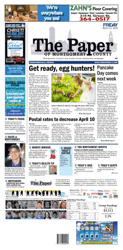 Get ready, egg hunters! Pancake - The Paper of Montgomery County