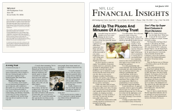 Add Up The Pluses And Minuses Of A Living Trust