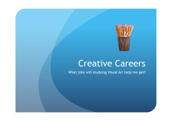 Careers in Visual Art