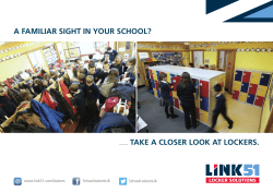 a familiar sight in your school? .... take a closer look at