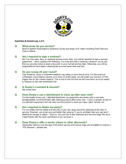 Q What areas do you service? - Dooky`s Dog Waste Removal