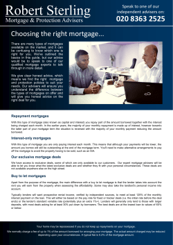 RS Mortgage Guide