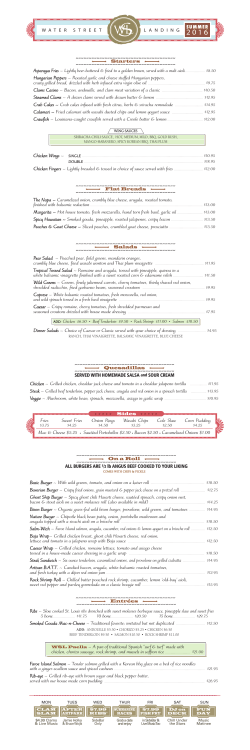 The River Sidebar Menu