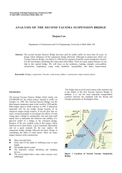 Department of Architecture and Civil Engineering