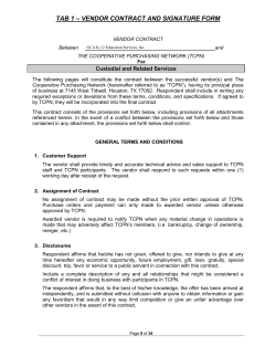 GCA Complete Signed Contract