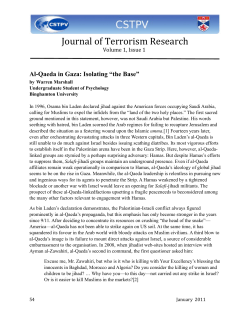 PDF - Journal of Terrorism Research