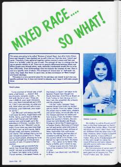Mixed Race&hellip; - JISC Journal Archives