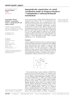 metal-organic papers