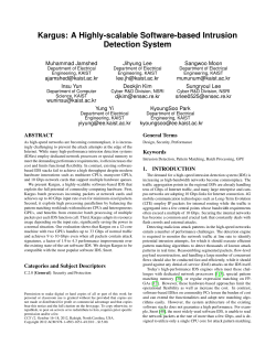 Kargus: A Highly-scalable Software-based - Shader Projects
