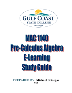 x - Gulf Coast State College