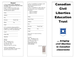 Canadian Civil Liberties Education Trust