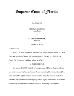 SC14-990 Opinion - Florida Supreme Court
