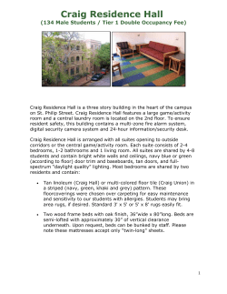 Craig Residence Hall