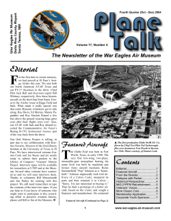 newsletter 0404-1.pub - War Eagles Air Museum