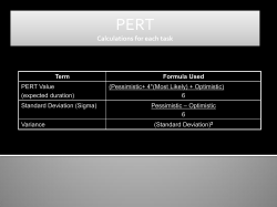 PERT - Free PM Study