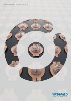 to view Ypsomed`s 2015/2016 Semi-Annual Report. The Thinfilm