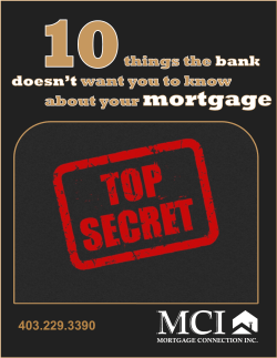 10 things the bank doesn`t want you to know about your