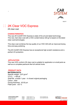 2K Clear VOC Express