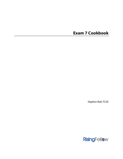 Exam 7 Cookbook - Small SAMPLE2