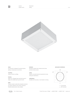 security surface mount fluorescent ceiling intent The SO series is