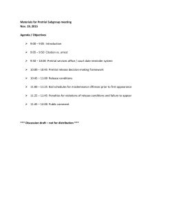 November 19, 2015 - Alaska Judicial Council