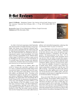 Abandonment Issues - H-Net