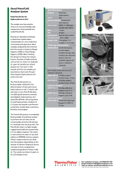 Dexsil Petroflag Analyser System